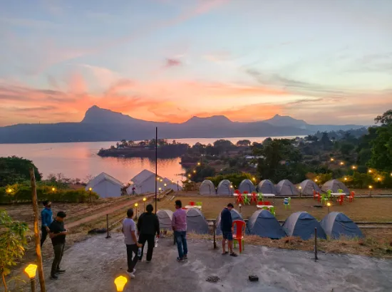 Boating at Pawna Lake