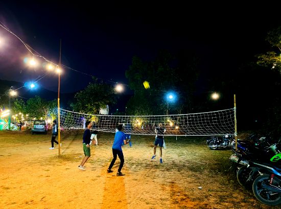 Sunrise view at Pawna Lake